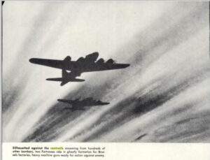 Spreading persistent contrails from WW2