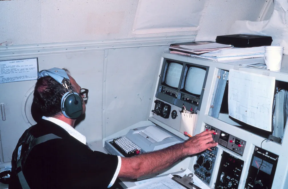 Flight director’s station on P-3