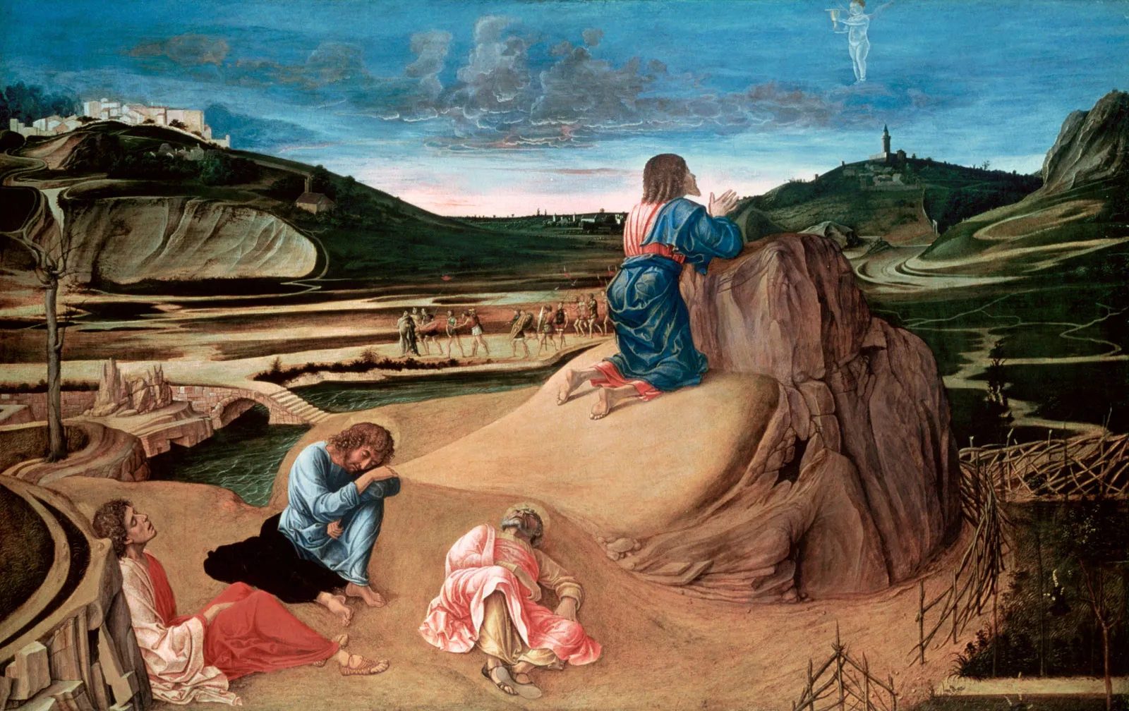 Agony in the garden wood - Giovanni Bellini