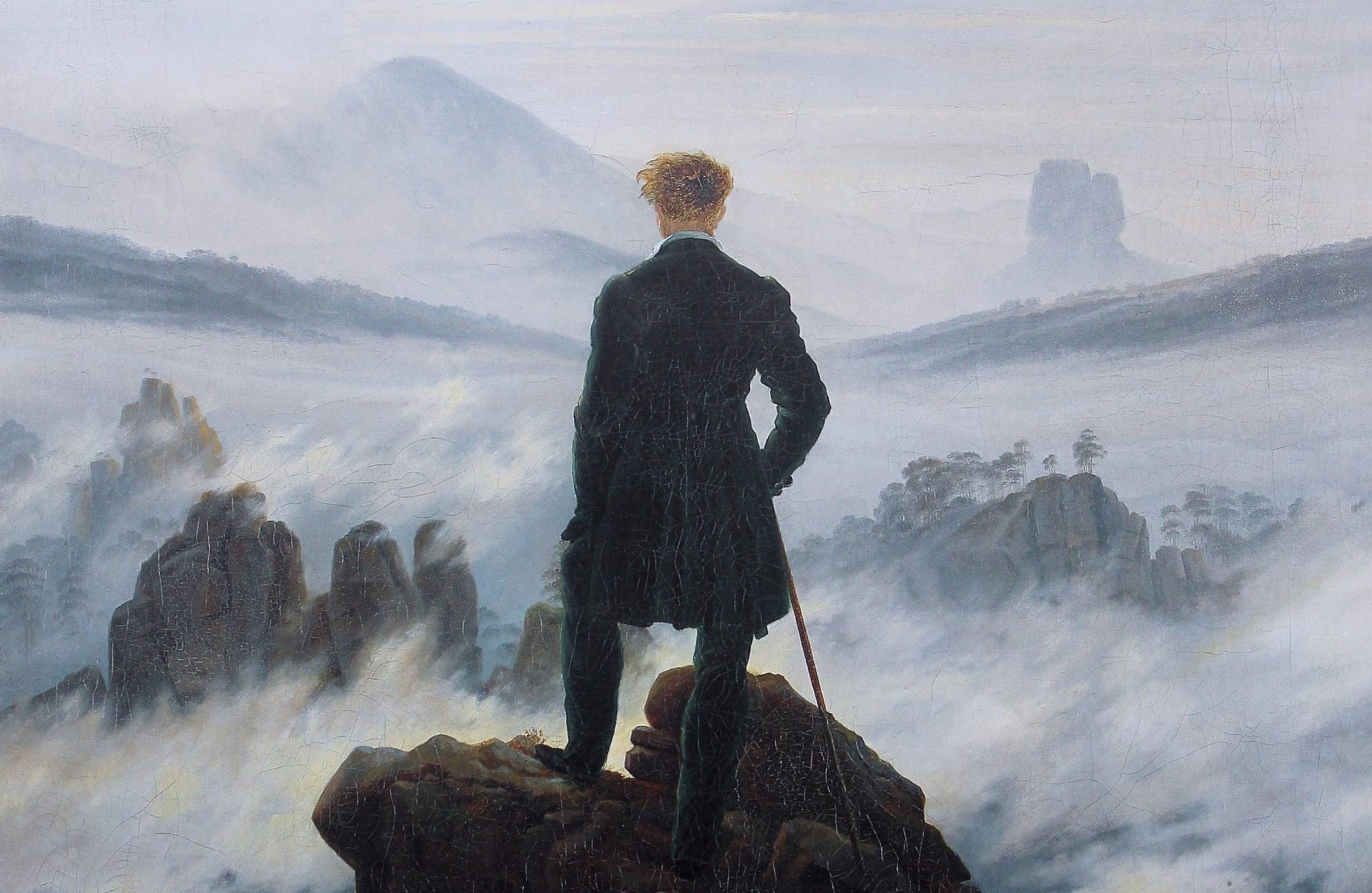 Caspar David Friedrich - Wanderer above the sea of fog