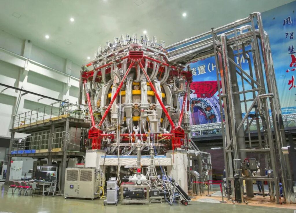 China's sun simulator: Experimental Advanced Superconducting Tokamak (EAST). Misunderstandings occur that this is an Artificial Sun in orbit.