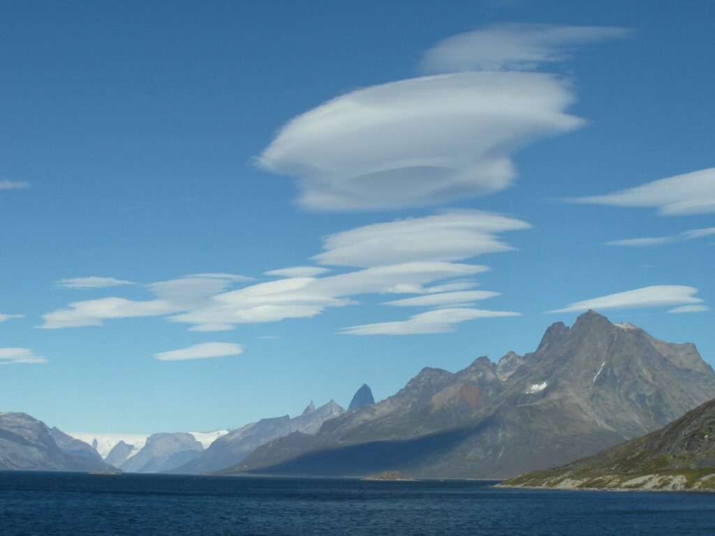 Lenticular clouds in Finland
